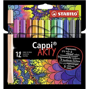 STABILO Cappi pouzdro ARTY 12 barev (4006381559195)
