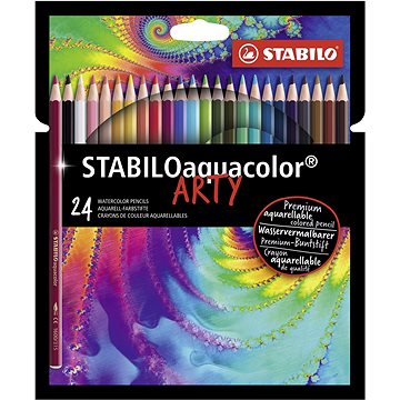 STABILOaquacolor kartonové pouzdro ARTY 24 barev (4006381547208)