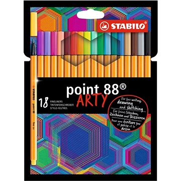 STABILO Point 88 ARTY 18 barev (4006381557450)