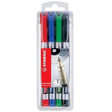 STABILO Write-4-all Medium pouzdro 4 barvy (4006381137140)