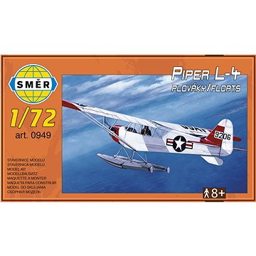 Model Piper L-4 plováky 1:72 (8594877009492)