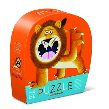 Mini puzzle - Lev (12 ks) (732396411947)