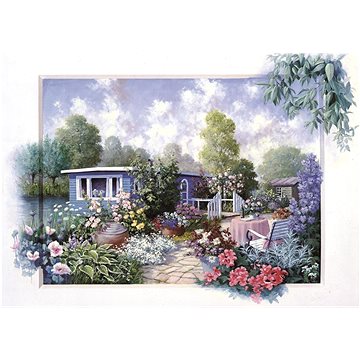 Puzzle Zahrada s květinami 500 dílků (8697950842112)