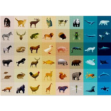 Puzzle Fauna 1000 dílků (5060602330184)