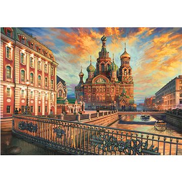 Puzzle Petrohrad 1500 dílků (8412668185012)