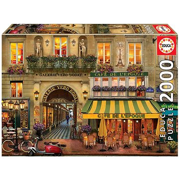 Puzzle Pařížská galerie 2000 dílků (8412668185067)