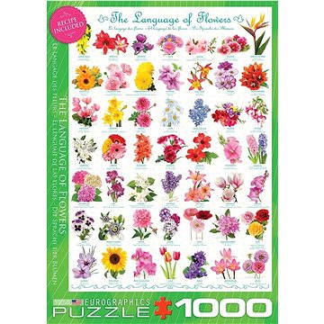 Puzzle Řeč květin 1000 dílků (628136605793)