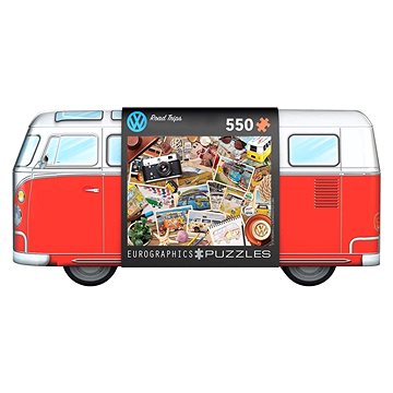 Puzzle v plechové krabičce Volkswagen Road Trip 550 dílků (628136655767)