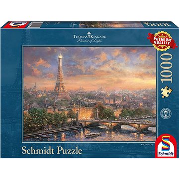 Puzzle Paříž, město lásky 1000 dílků (4001504594701)