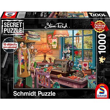 Secret puzzle Šicí dílna 1000 dílků (4001504596545)