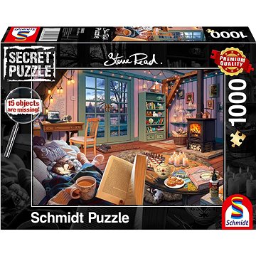 Secret puzzle V prázdninovém domě 1000 dílků (4001504596552)