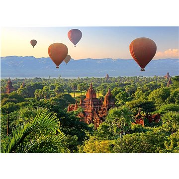 Puzzle Horkovzdušné balóny nad Mandalay 1000 dílků (4001504589561)