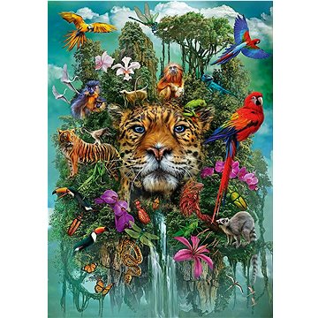 Puzzle Král džungle 1000 dílků (4001504589608)
