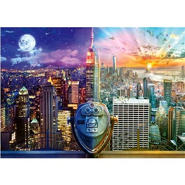 Puzzle Den a noc: New York 1000 dílků (4001504599058)