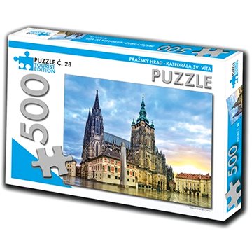 Puzzle Katedrála sv. Víta, Praha 500 dílků (č.28) (8594047727362)
