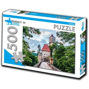 Puzzle Zvíkov 500 dílků (č.33) (8594047727416)