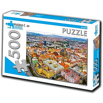Puzzle Plzeň 500 dílků (č.35) (8594047727430)