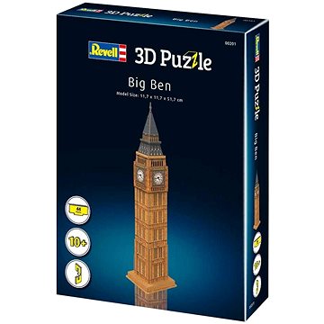 3D Puzzle Revell 00201 - Big Ben (4009803002019)
