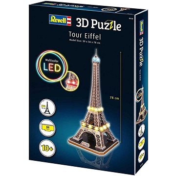 3D Puzzle Revell 00150 - Tour Eiffel (LED Edition) (4009803001500)