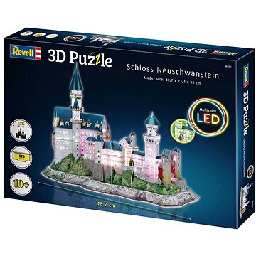3D Puzzle Revell 00151 - Schloss Neuschwanstein (LED Edition) (4009803001517)
