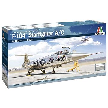 Model Kit letadlo 2515 - F-104 A/C Starfighter (8001283025157)