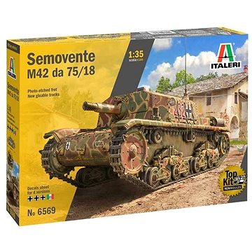 Model Kit military 6569 - Semovente M42 da 75/18 (8001283065696)