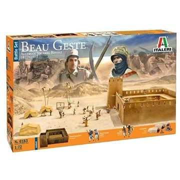 Model Kit diorama 6183 - Beau Geste - Algerian Tuareg Revolt (8001283061834)