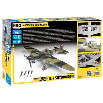 Model Kit letadlo 4825 - IL-2 Stormovik (4600327048257)