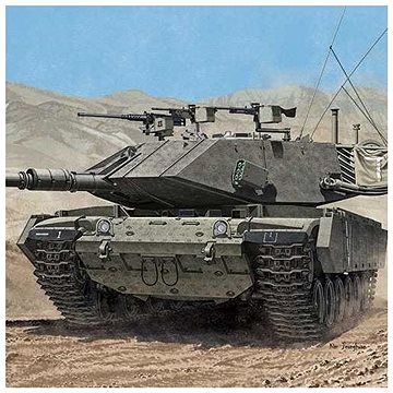 Model Kit tank 13297 - MAGACH 7C "GIMEL" (8809258924913)