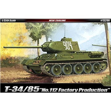 Model Kit tank 13290 - T-34/85 "112 FACTORY PRODUCTION" (8809258924388)