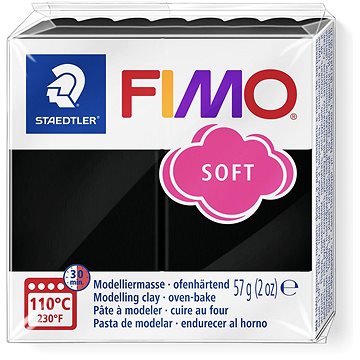 FIMO soft 8020 56g černá (4006608809898)