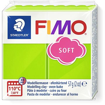 FIMO soft 8020 56g světle zelená (4006608809652)