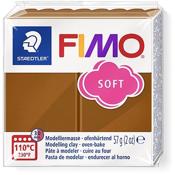 FIMO soft 8020 56g hnědá (4006608809799)
