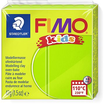 Značka Fimo - FIMO kids 8030 42 g svetlo zelená