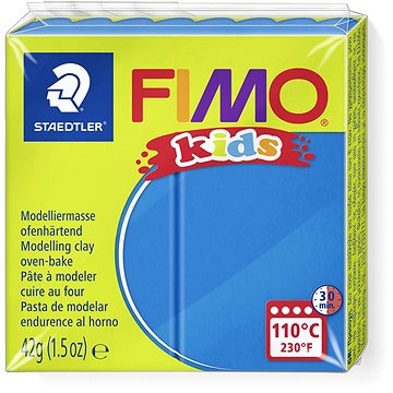 Značka Fimo - FIMO kids 8030 42 g modrá