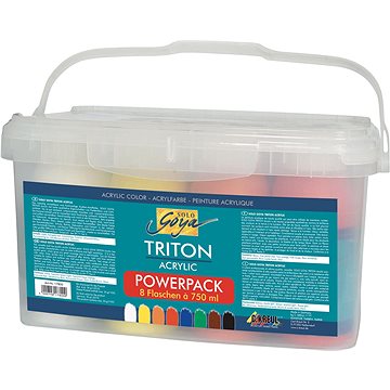 Kreul Triton Solo goya 8 barev, 750 ml v tubě (4000798178000)