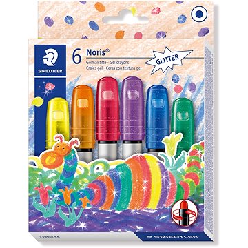 STAEDTLER Noris Club gelové, 6 třpytivých barev (4006608239022)