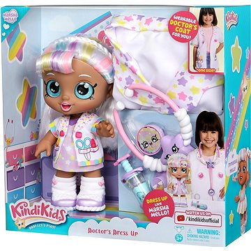 Kindi Kids panenka Marsha Mello doktorka s vybavením pro holčičky (630996500507)
