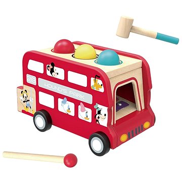Mickey autobus zatloukačka s xylofonem, 31 x 17 x 17,5 cm (8590756123020)