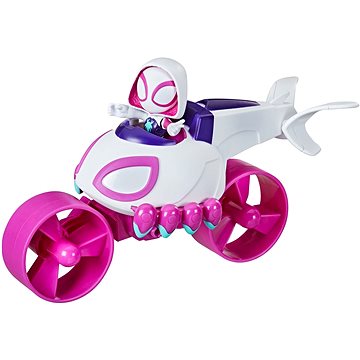 Spidey a jeho úžasní přátelé - figurka s vozidlem Ghost Spider (ASSRT5010993860562b)