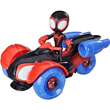 Spidey a jeho úžasní přátelé - figurka s vozidlem Miles Morales: Spider-Man (ASSRT5010993860562c)