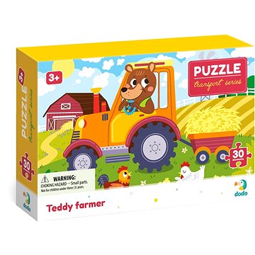 Dodo Puzzle Profese Farmář Teddy 30 dílků (4820198243074)