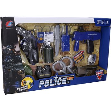 Policie set zbraně a vybavení (8590331933846)