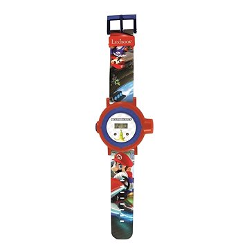 Lexibook Mario Kart Digitální projekční hodinky s 20 obrázky k promítání (3380743083438)