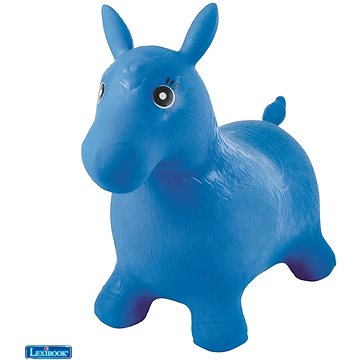 Lexibook Nafukovací skákací modrý kůň (3380743069814)
