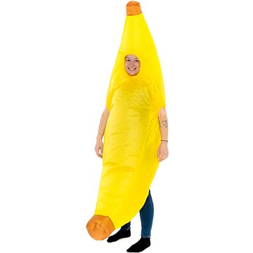 Nafukovací kostým pro dospělé Banana (HRAbz25280)