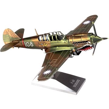 Metal Earth 3D puzzle P-40 Warhawk (32309012132)