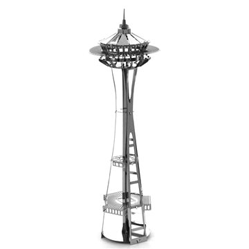 Metal Earth 3D puzzle Space Needle v Seattlu (32309010145)