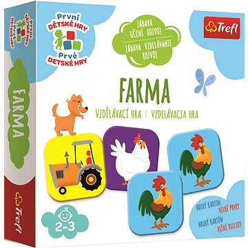 Trefl První dětské hry: Farma (5900511020939)