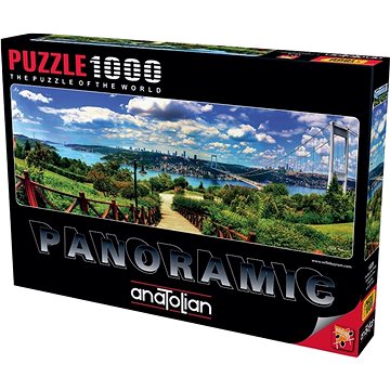 Anatolian Panoramatické puzzle Bospor z Otagtepe 1000 dílků (8698543110281)
